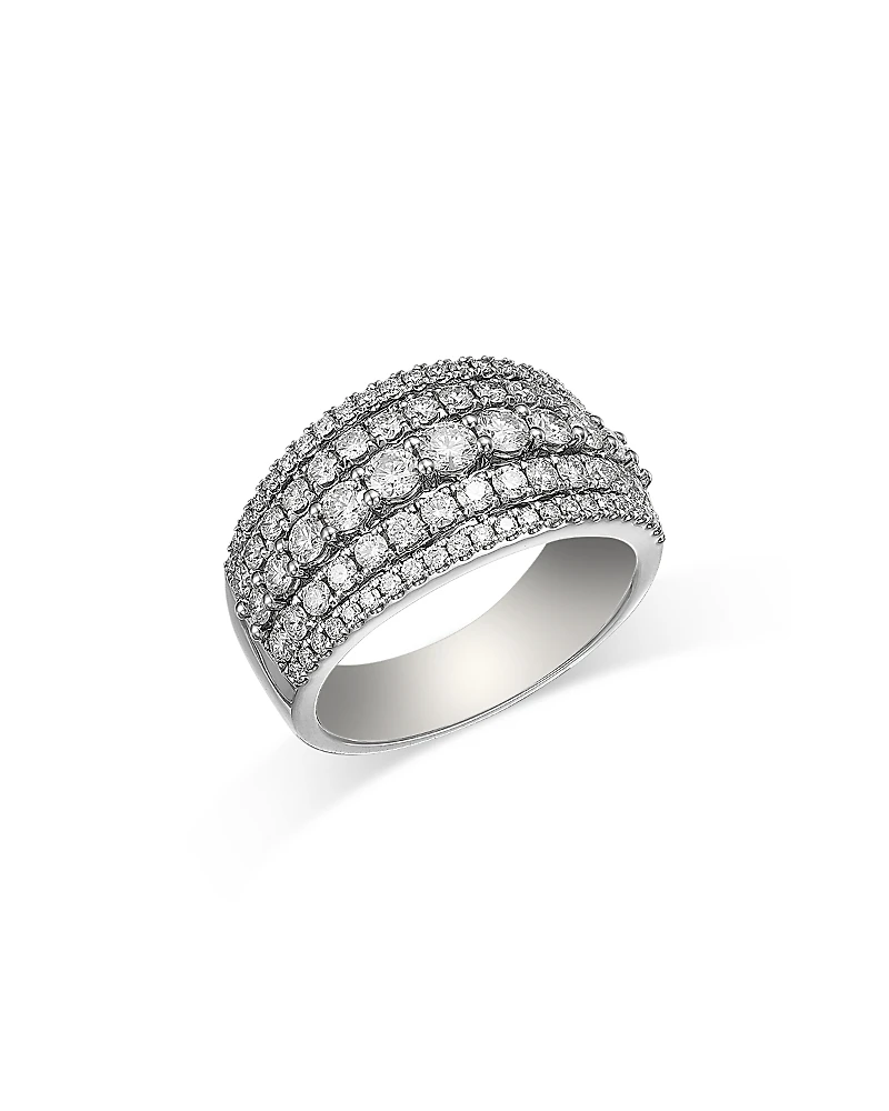 Bloomingdale's Fine Collection Diamond Multi-Row Band