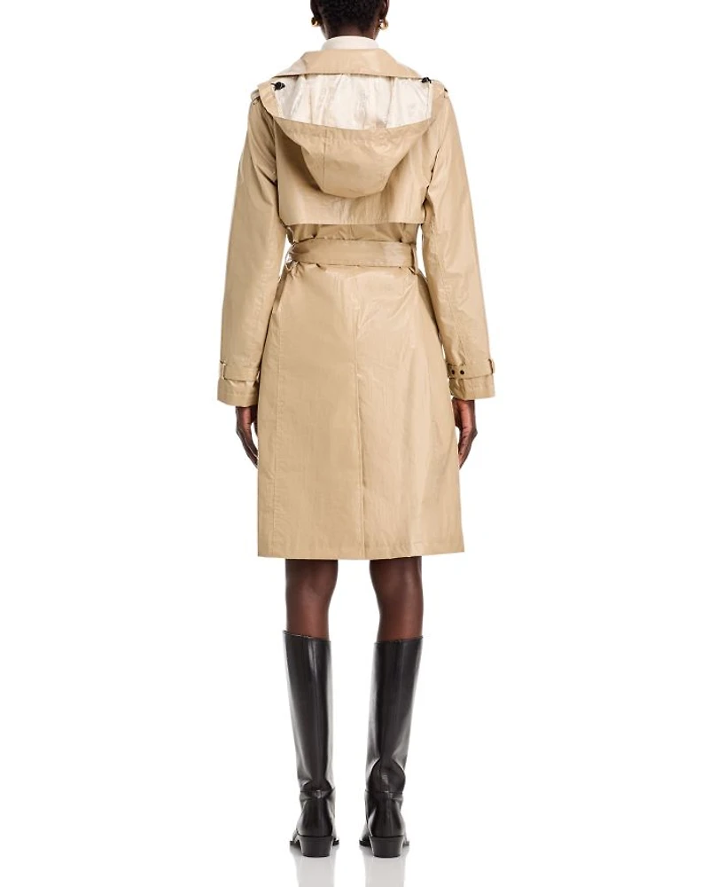 Double Breasted Liner Trench Coat