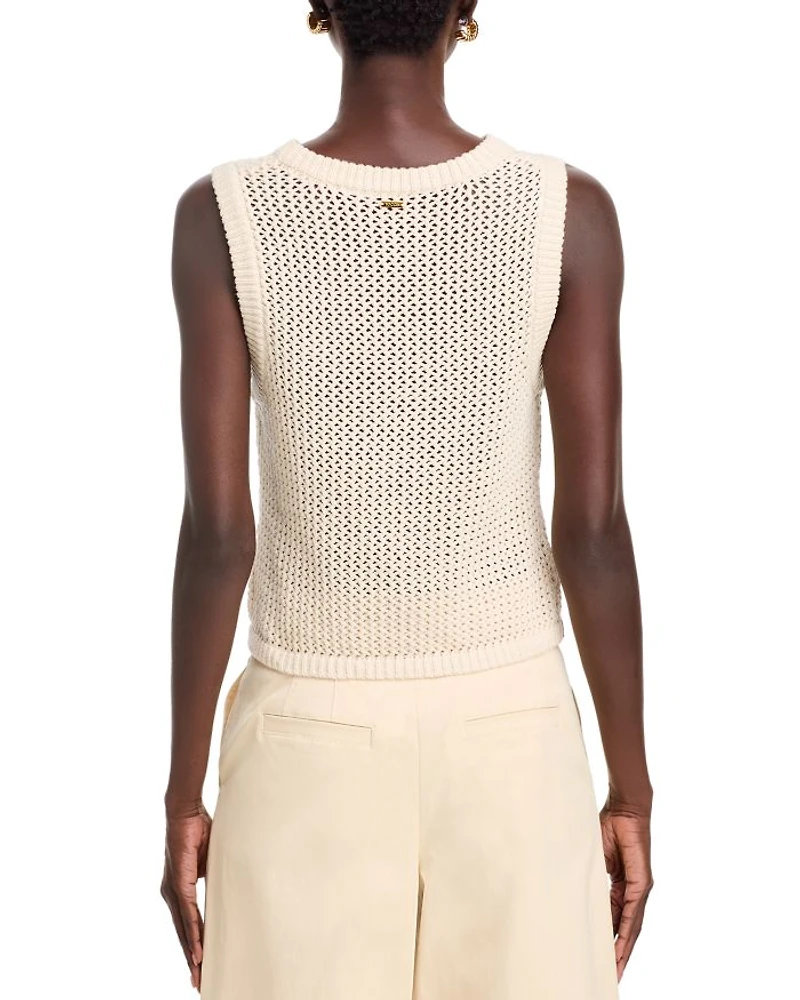 Estelle Crochet Racer Tank