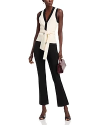 Collins Sleeveless Button Front Top