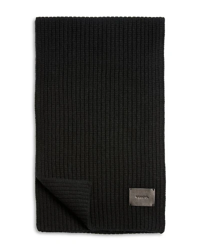 Ribbed knit Cashmere Scarf