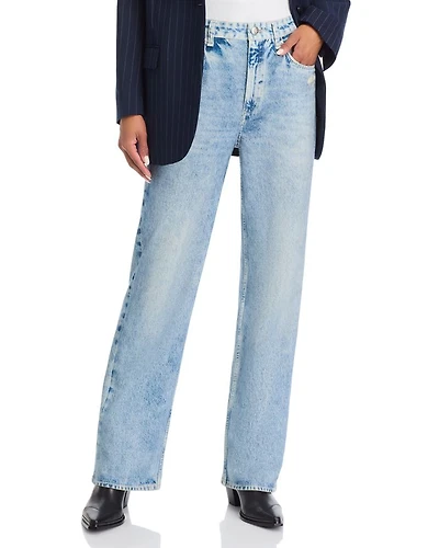 Miramar Shea High Rise Relaxed Cotton Terry Sweatpant Jeans Riverly