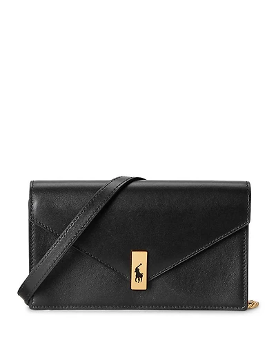 Polo ID Leather Chain Wallet & Bag