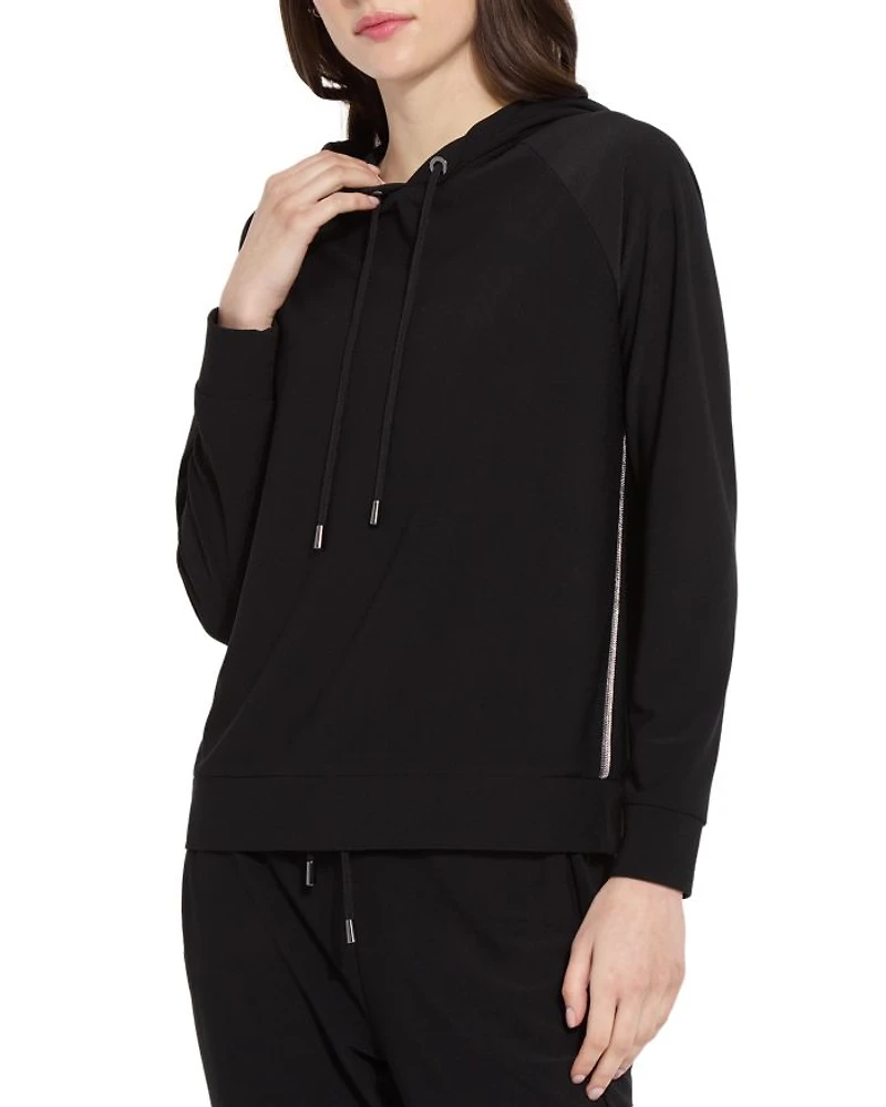 Julia Crepe Hoodie