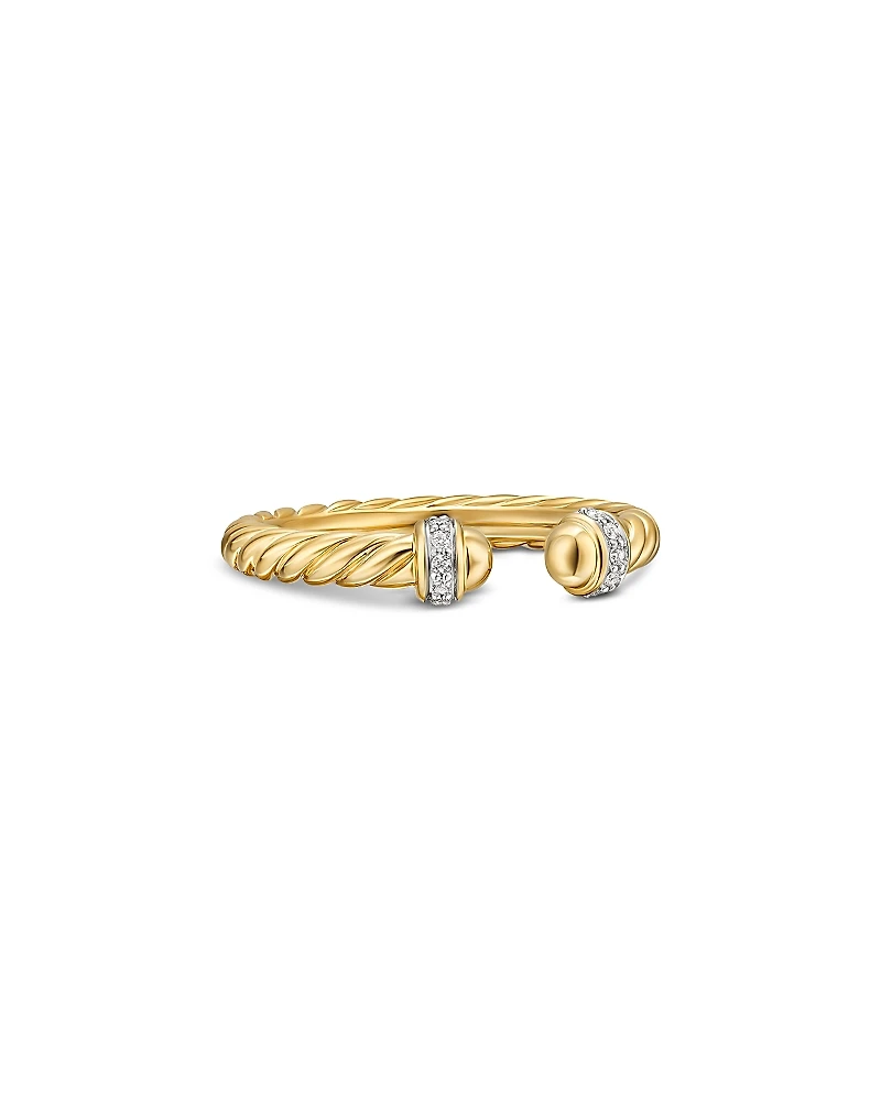David Yurman Cable Band Open Ring