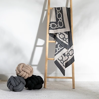 Pink Lemonade Knot 12 Decorative Pillow