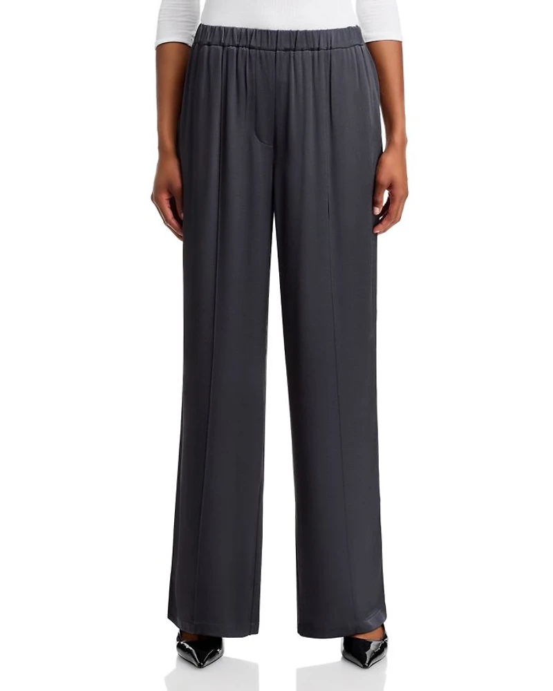Fynn Satin Wide Leg Pants