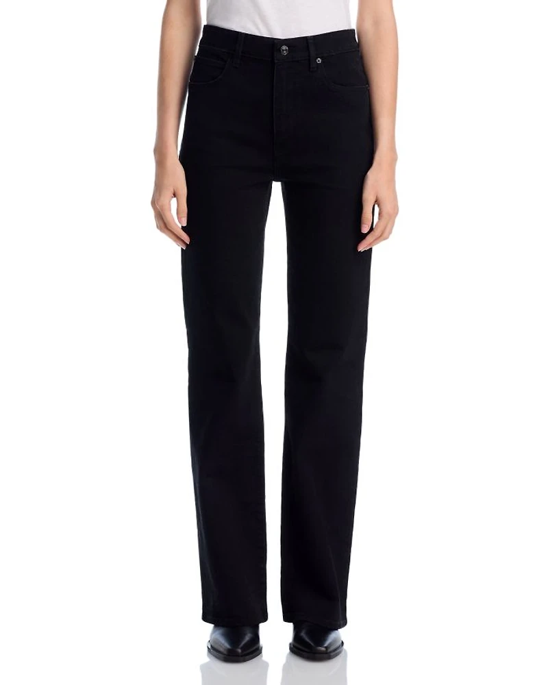 The Arrow High Rise Straight Leg Jeans Smokescreen