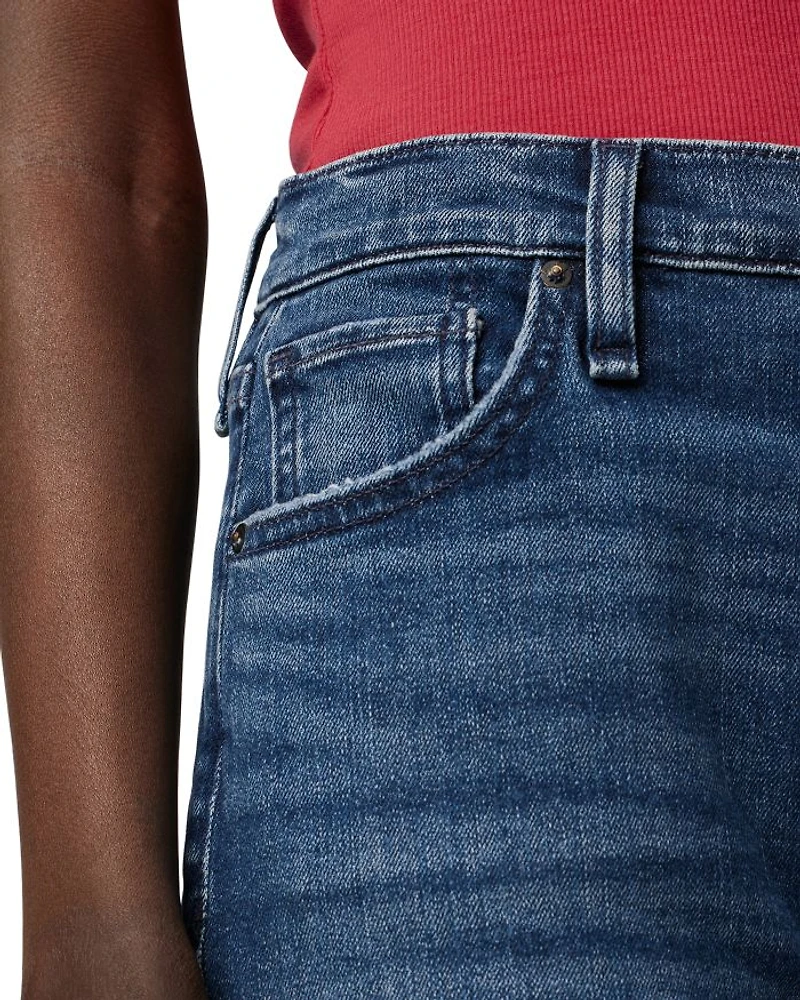 Remi High Rise Ankle Straight Jeans Deep Dive