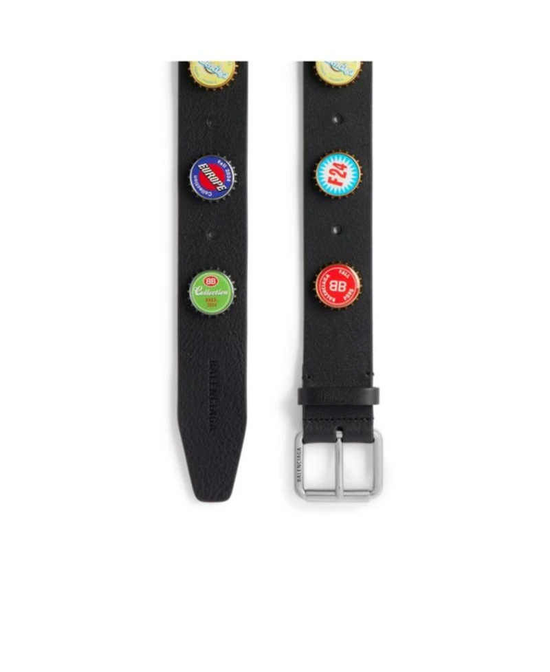 Men's Bottle Caps Belt