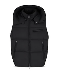 Puffer Vest with Removable Hood
