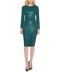 Mrs Smith Stretch Leather Dress