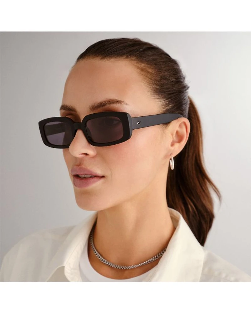 Dynamite Rectangular Sunglasses, 52mm