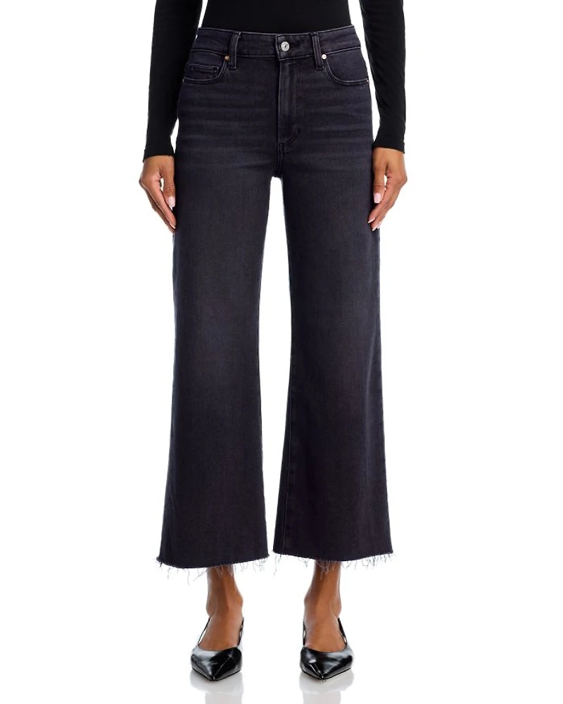 Anessa High Rise Wide Leg Ankle Jeans
