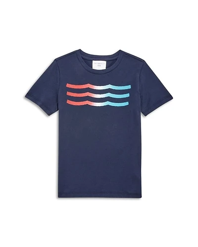Boys' Americana Waves Cotton Tee - Little Kid, Big Kid