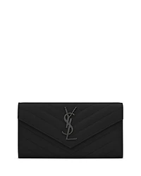 Cassandre Matelassé Large Flap Wallet