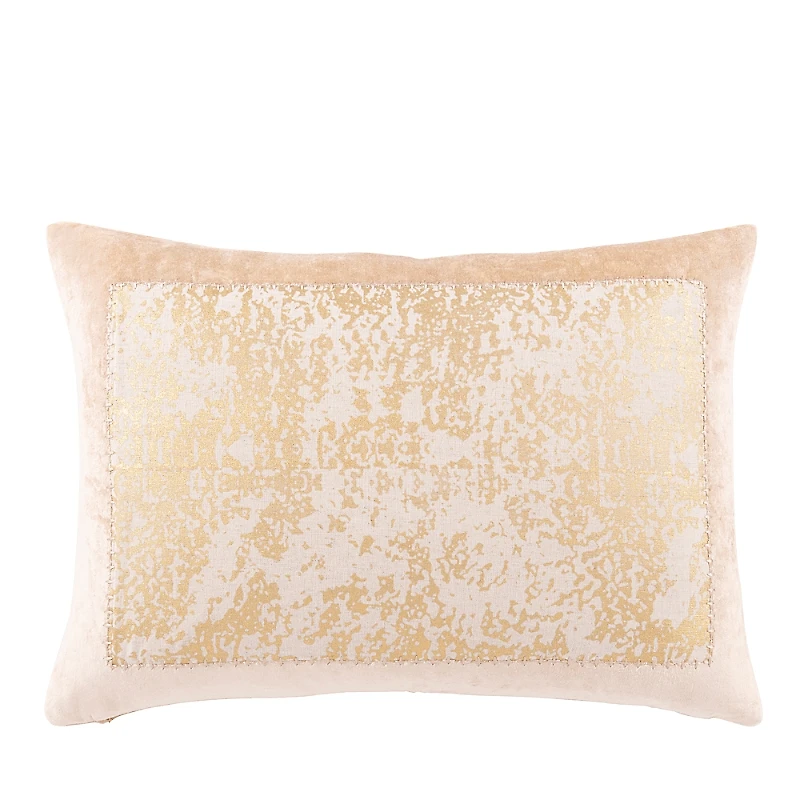 Donna Karan Distressed Decorative Pillow