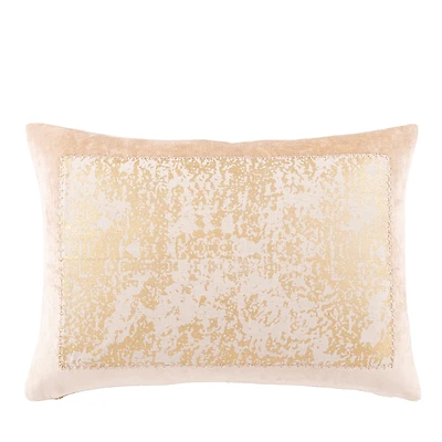 Donna Karan Distressed Decorative Pillow
