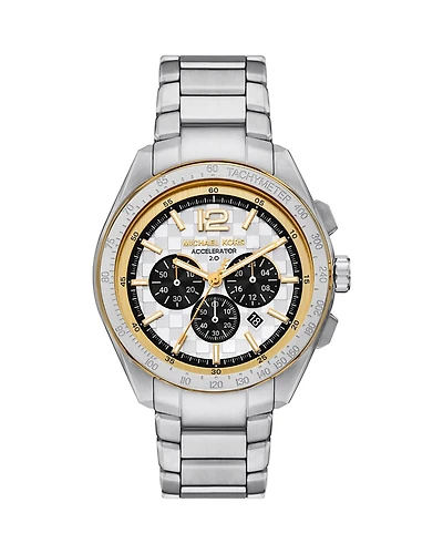 Michael Kors Accelerator 2.0 Chronograph Stainless Steel Watch, 44mm
