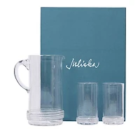 Dean Pitcher & Highball Glass, Set of 3