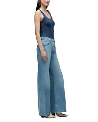 Jodie High Rise Wide Leg Jeans Aspen