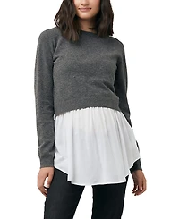 Ripe Maternity Sandy Detachable Nursing Knit Sweater