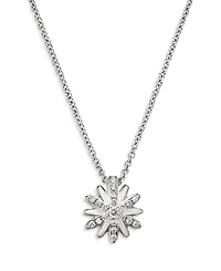 David Yurman Petite Starburst Pendant Necklace with Diamonds, 18