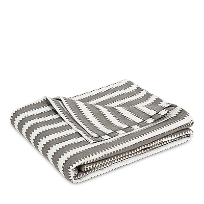 Matouk Apollo Stripe Matelasse Coverlet
