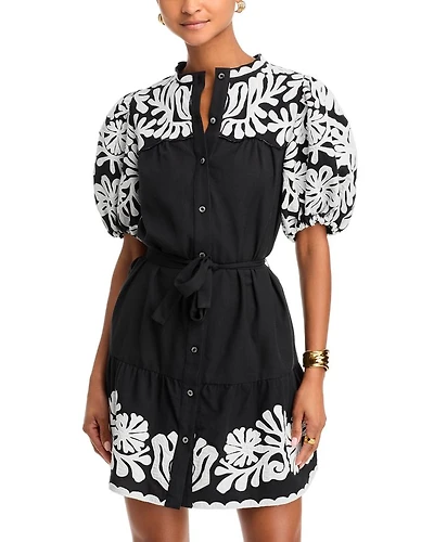 Agathe Puffed Sleeve Dress