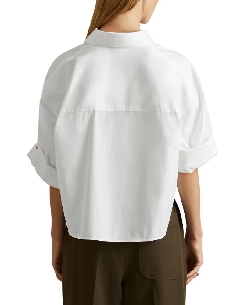 Solene Cropped Shirt