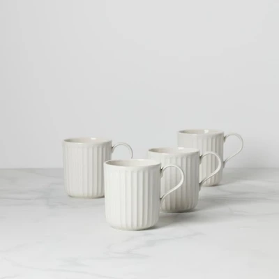 French Perle Mug, Set of 4