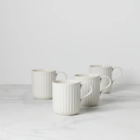 French Perle Mug, Set of 4