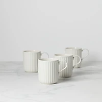 Lenox French Perle Mug, Set of 4
