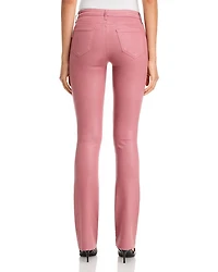 Ruth High Rise Straight Jeans Lime Green