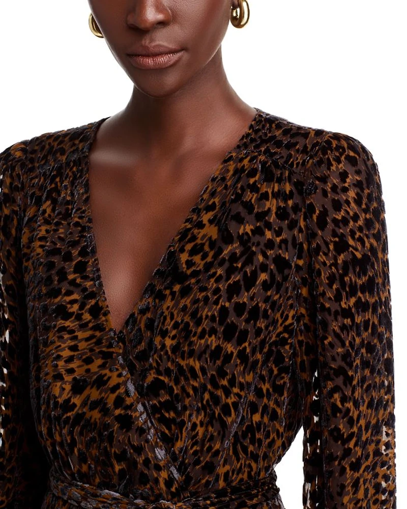 Ysabel Faux Wrap Mini Dress