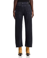 Palma High Rise Ankle Straight Jeans Medallion