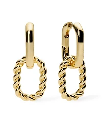 Ana Luisa Double Hoop Earrings - Ash Double