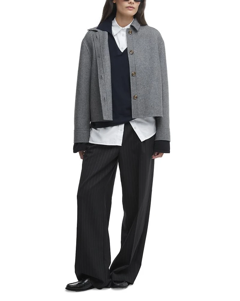 Emery Wool Blend Overshirt