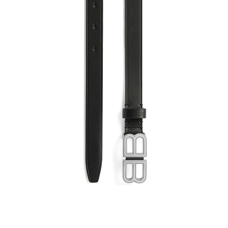 Balenciaga Women's Bb Hourglass Thin Belt