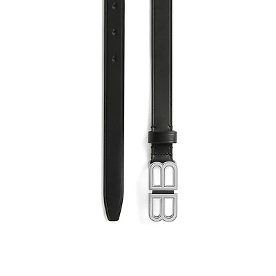 Balenciaga Women's Bb Hourglass Thin Belt