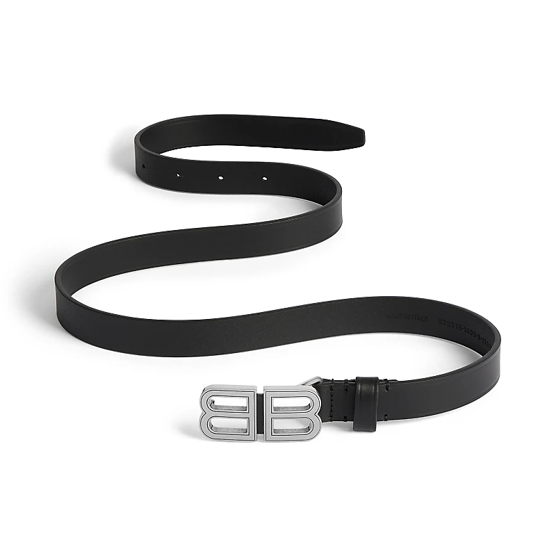 Balenciaga Women's Bb Hourglass Thin Belt