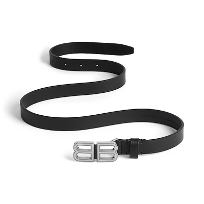 Balenciaga Women's Bb Hourglass Thin Belt