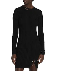 Knit Wool Blend Dress