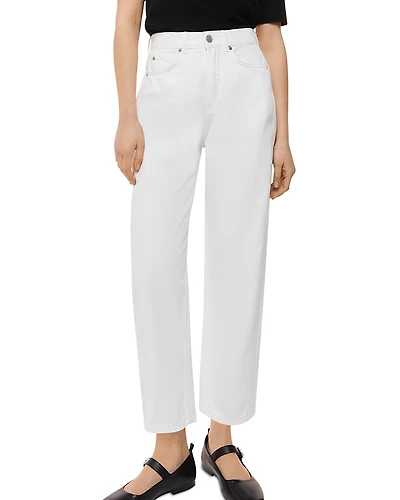 Whistles Authentic Organic High Waist Barrel Leg Jeans