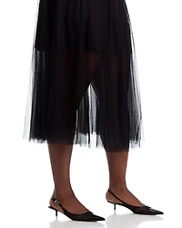 Tulle Midi Skirt - Exclusive