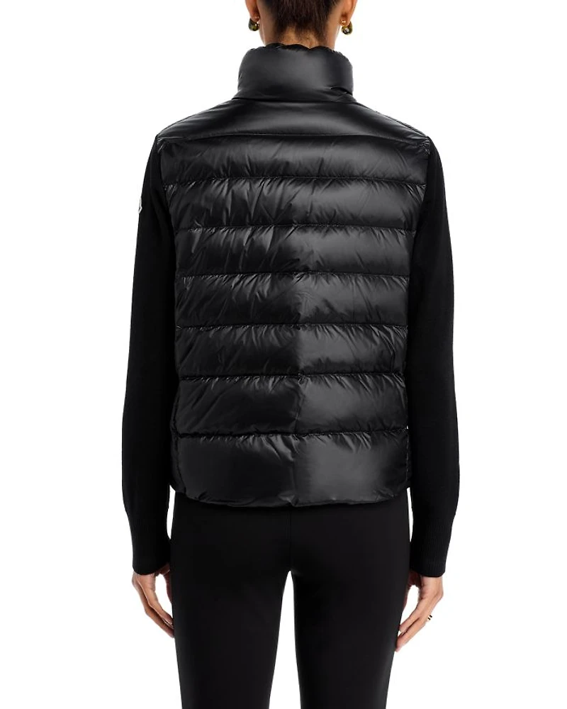 Cardigan Puffer Jacket