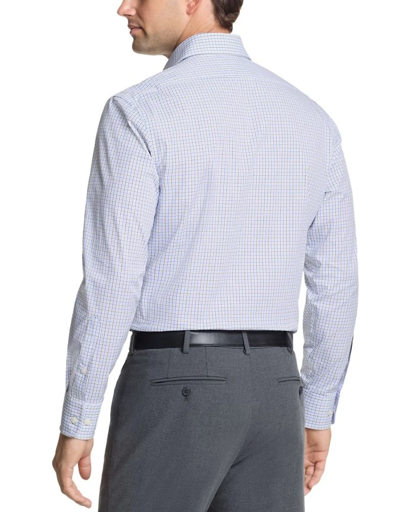 Cotton Stretch Check Regular Fit Dress Shirt - Exclusive