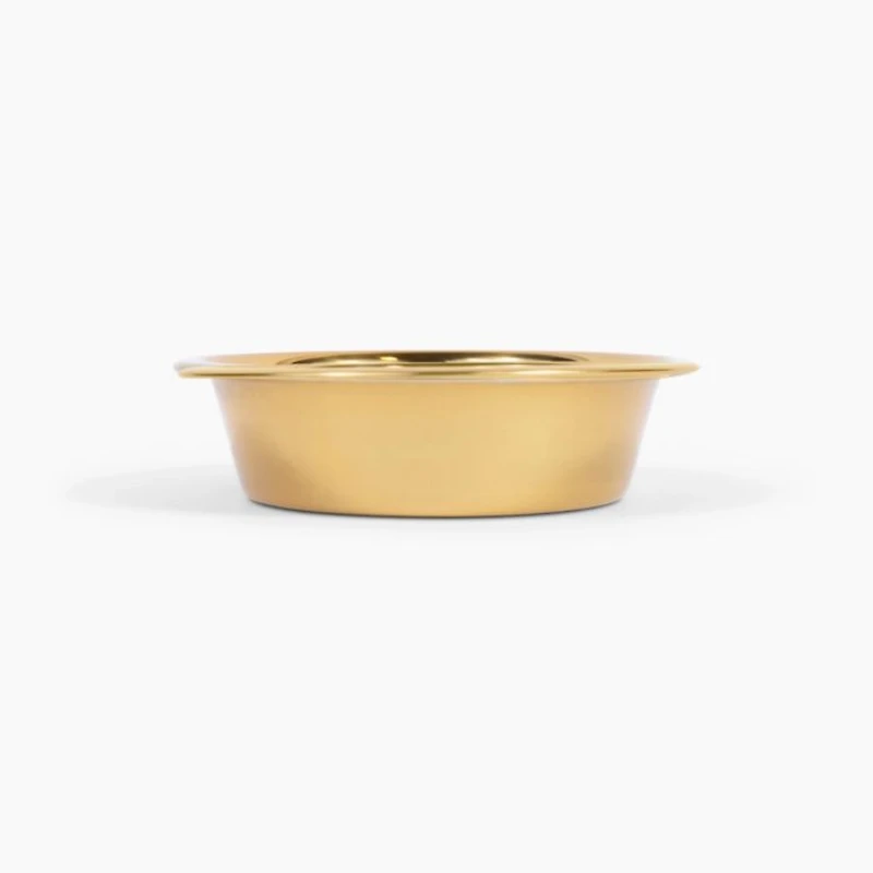 Medium Clear Double Bowl Pet Feeder, 2 Quart Bowls