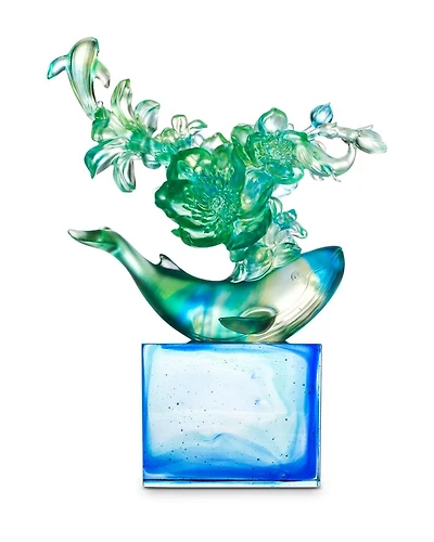 Crystal Flower Whale Journey of Kun
