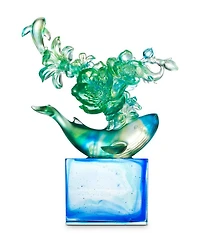 Crystal Flower Whale Journey of Kun